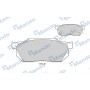 MBF015530 MANDO Комплект гальмівних колодок дисковий гальм