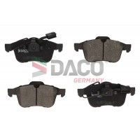 321014 DACO Germany Комплект гальмівних колодок дисковий гальм