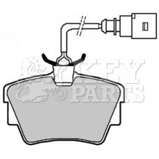 KBP1822 KEY PARTS Комплект гальмівних колодок дисковий гальм