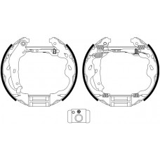 8DB 355 022-471 HELLA PAGID Комплект гальмівних колодок
