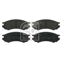 16268 FEBI BILSTEIN Комплект гальмівних колодок дисковий гальм