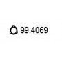 99.4069 ASSO Прокладка труба вихлопного газу