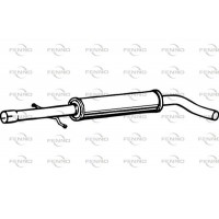 P1247 FENNO Середній глушник вихлопних газів