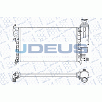 M-0070310 JDEUS Радіатор охолодження двигуна