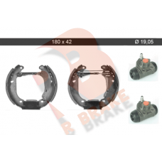 79RBKT0059 R BRAKE Комплект гальмівних колодок