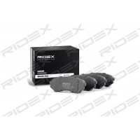 402B0614 RIDEX Комплект гальмівних колодок дисковий гальм