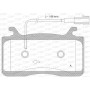 BPA1759.22 OPEN PARTS Комплект гальмівних колодок дисковий гальм