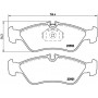 P 50 082 BREMBO Комплект гальмівних колодок дисковий гальм