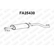 FA25430 VENEPORTE Середній глушник вихлопних газів