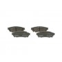 0 986 494 822 BOSCH Комплект гальмівних колодок дисковий гальм