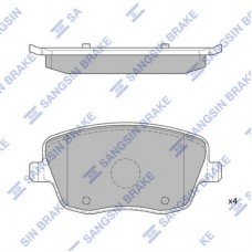 SP1806 Hi-Q Комплект гальмівних колодок дисковий гальм