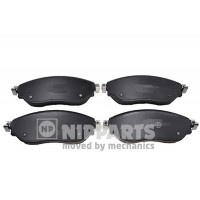 N3601116 NIPPARTS Комплект гальмівних колодок дисковий гальм