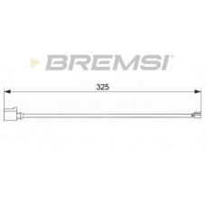 WI0704 BREMSI Сигналізатор зносу гальмівних колодок