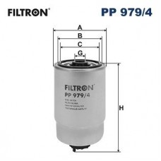 PP 979/4 FILTRON Паливний фільтр