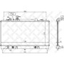 10-25852-SX STELLOX Радіатор охолодження двигуна