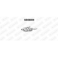 SB58009 VENEPORTE Глушник вихлопних газів кінцевий