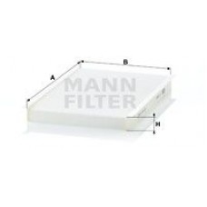 CU 2629 MANN-FILTER Фільтр повітря у внутрішньому просторі