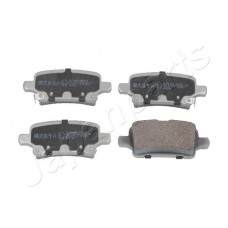 PP-0406AF JAPANPARTS Комплект гальмівних колодок дисковий гальм