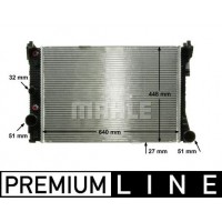 CR 988 000P MAHLE Радіатор охолодження двигуна