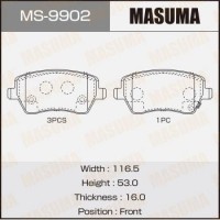 MS9902 MASUMA Колодки гальмівні