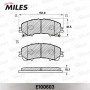 E100603 MILES Комплект гальмівних колодок дисковий гальм
