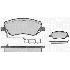 363916060289 MAGNETI MARELLI Комплект гальмівних колодок дисковий гальм