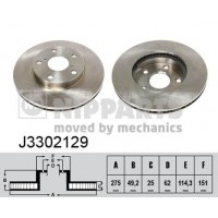 J3302129 NIPPARTS Гальмівний диск