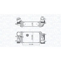 Интеркулер MAGNETI MARELLI 351319205820