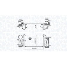 Интеркулер MAGNETI MARELLI 351319205820
