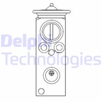 CB1012V DELPHI Розширювальний клапан кондиціонера