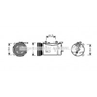 VNAK172 AVA QUALITY COOLING Компресор кондиціонера