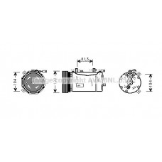 VNAK172 AVA QUALITY COOLING Компресор кондиціонера