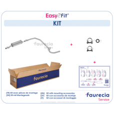 FS25681 Faurecia Глушник вихлопних газів кінцевий