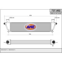 737.002 AHE Интеркулер