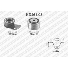 KD461.03 SNR Комплект ременя ГРМ