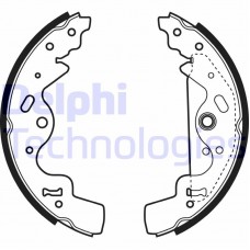 LS1941 DELPHI Комплект гальмівних колодок