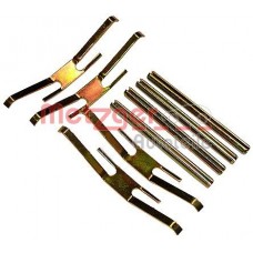 109-0975 METZGER Комплектуючі колодки дискового гальма