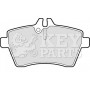 KBP1950 KEY PARTS Комплект гальмівних колодок дисковий гальм