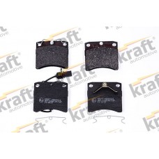 6000610 KRAFT AUTOMOTIVE Комплект гальмівних колодок дисковий гальм