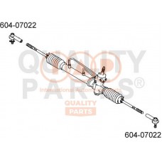 604-07022 IAP QUALITY PARTS Наконечник поперечної кермової тяги