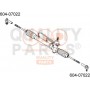 604-07022 IAP QUALITY PARTS Наконечник поперечної кермової тяги