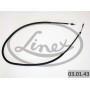03.01.43 LINEX Тросик, cтояночный тормоз