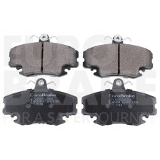 5502223953 EUROBRAKE Комплект гальмівних колодок дисковий гальм