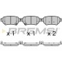 BP3707 BREMSI Комплект гальмівних колодок дисковий гальм
