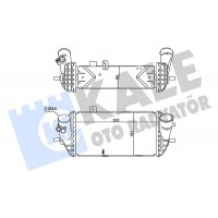 Интеркулер KALE OTO RADYATÖR 350785