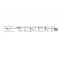 BZ-1178 ZEKKERT Тросик, cтояночный тормоз