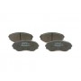 0 986 494 855 BOSCH Комплект гальмівних колодок дисковий гальм