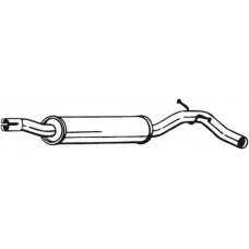 220-007 BOSAL Середній глушник вихлопних газів