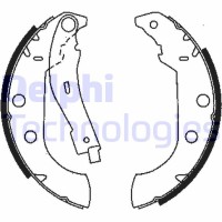 LS1833 DELPHI Комплект гальмівних колодок
