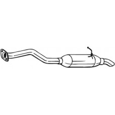 228-177 BOSAL Глушник вихлопних газів кінцевий